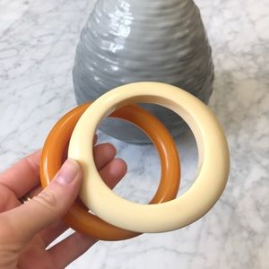 Vintage bangles plastic